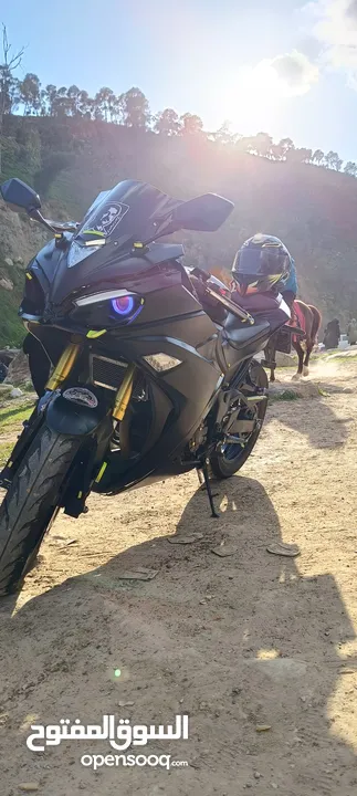 دراجة  جنط عريض F7 250cc