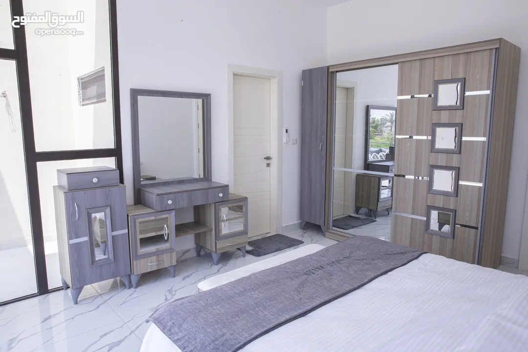 تجربة الفخامة والراحة : احجز شاليهك الآن واقضي اجازتك بكامل الخصوصية والرقي The gray villas