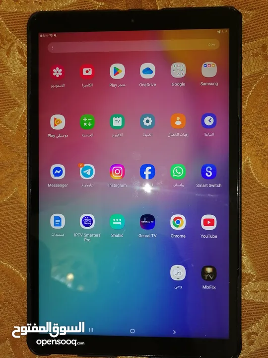 تابلت سامسونج 10.1 بوصه بحاله ممتازه جدا