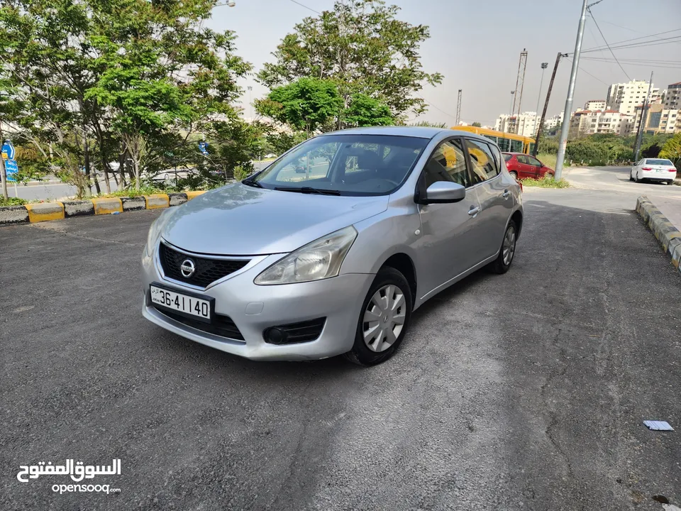 NISSAN TIIDA 2014 يابني اصلي