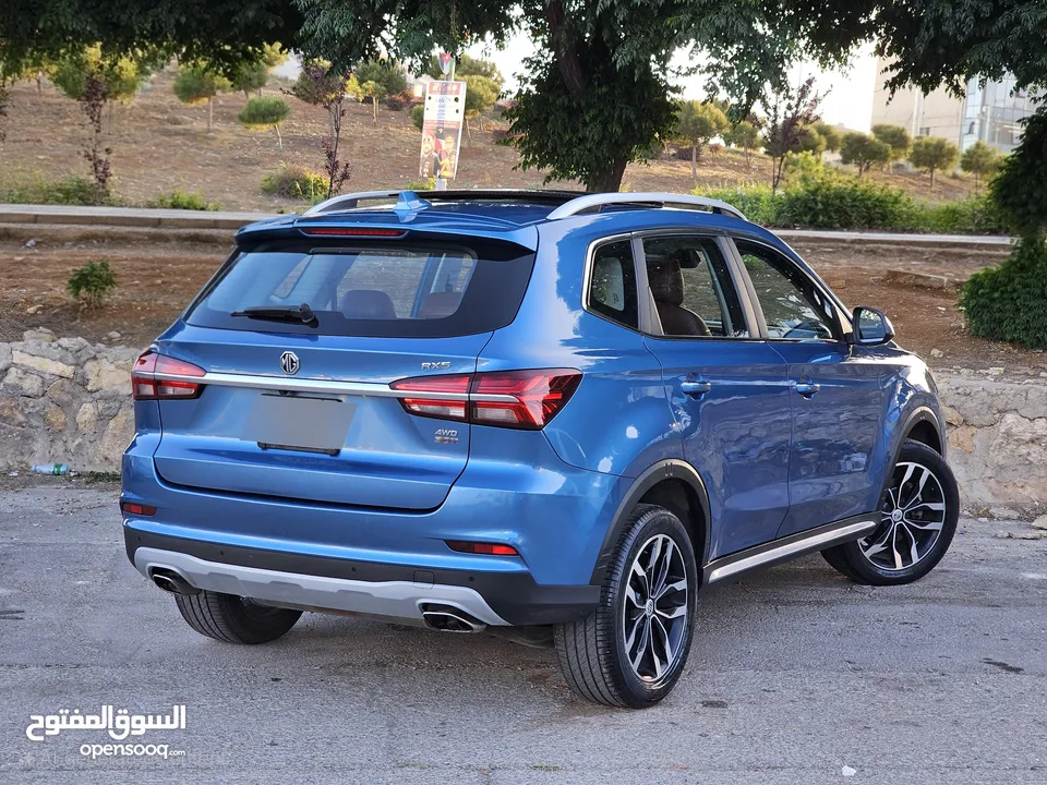 بسعر مغري بداعي السفر MG RX5 2020 بحالة الجديدة وارد وكفالة الوكالة فل الفل أعلى صنف فحص اوتوسكور A