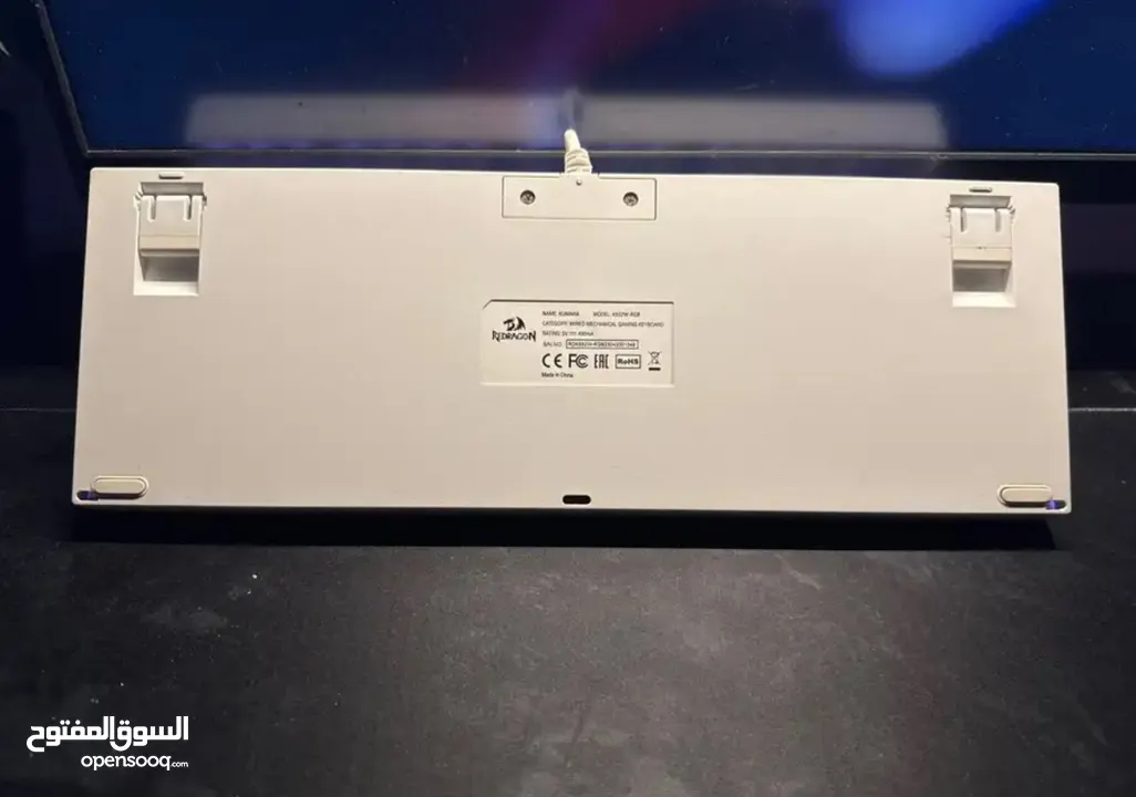 كيوبرد ريد دراقون ابيض بـ80 ماوس hxsj اسود
