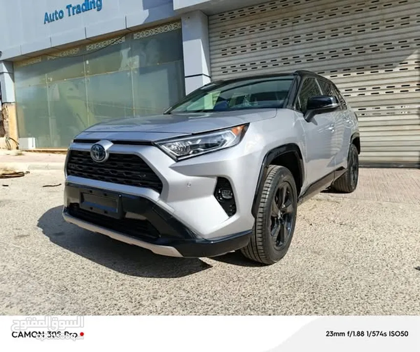 Toyota RAV4 Hybrid 2020 XSE lithium battery /فحص اتوسكور b+/ بانوراما اعلى صنف