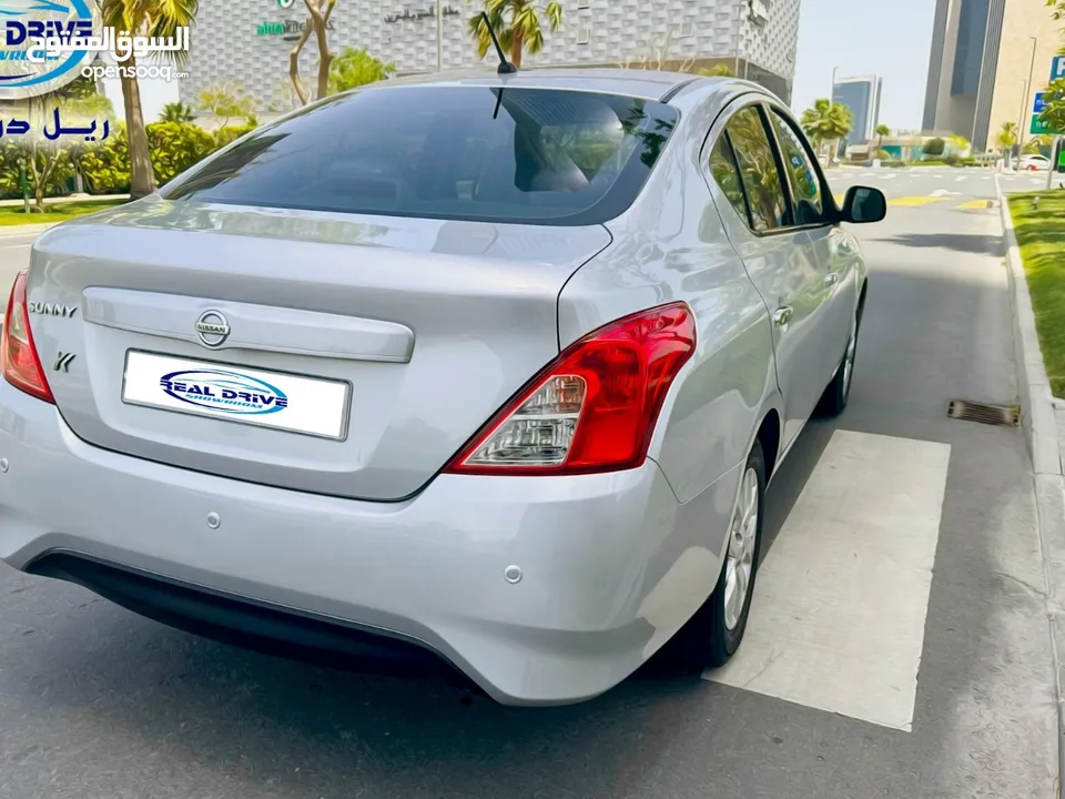 **BANK LOAN AVAILABLE FOR THIS CAR**  NISSAN SUNNY SV  Year-2019  Engine-1.5L  V4-Silver