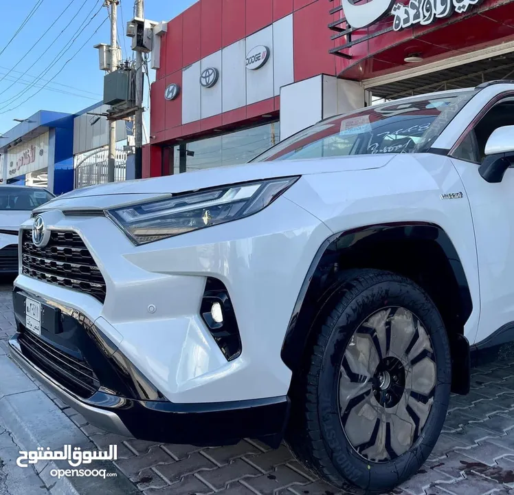 تويوتا راف فور خليجي RAV4 S) 2024) هايبرد فول مواصفات عبد اللطيف جميل (بلاك ادشن) سعودي