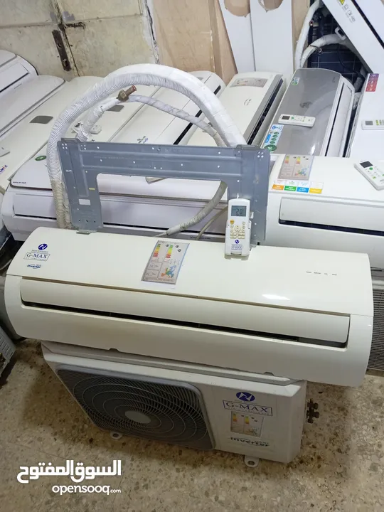 مكيفات واحد طن و2 طن وطن ونص أسعار مناسبه انفيرتر وعادي ومتنقل