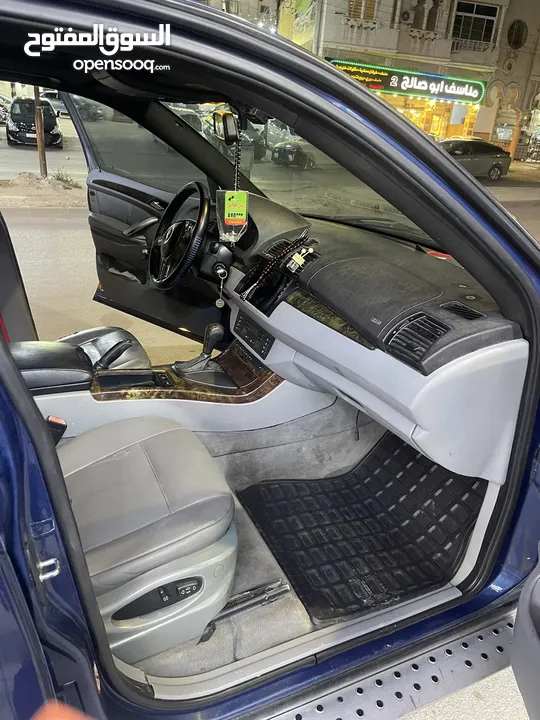 BMW X5 موديل 2001 فحص كامل ترخيص وتنازل واطي للبيع او البدل ع مرسيدس E200 موديل 2004