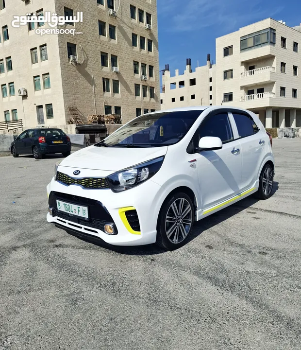 كيا مورنينج 2020 GT line فل إضافات