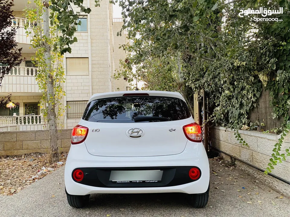 هونداي i10 فل اوتماتك 2019  ماتور 1250 بوضعية الشركة الله يبارك لصاحب النصيب..
