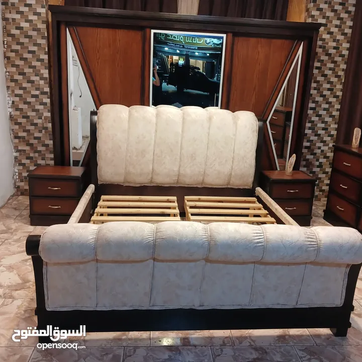 غرفة نوم ماستر تفصيل  وكالة الوكالة  استخدامها لا يذكر  خشب لاتيه و زان وقشرة بلوط        فاخرة جدا