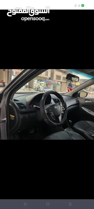Hyundai accent 2014  4 غيار