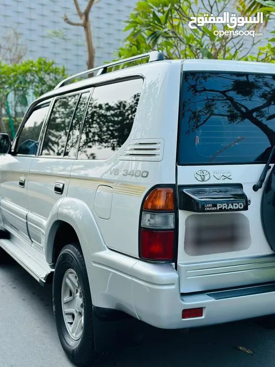 TOYOTA LAND CRUISER PRADO VX V6 4WD  Year-1999.4 Wheel drive 7 seater Jeep.Single owner.