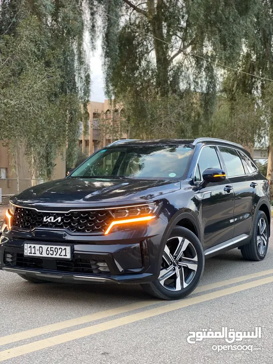 كيا سورنتو هايبرد بلاك ان sxp Kia sorento hybrid plug-in sxp