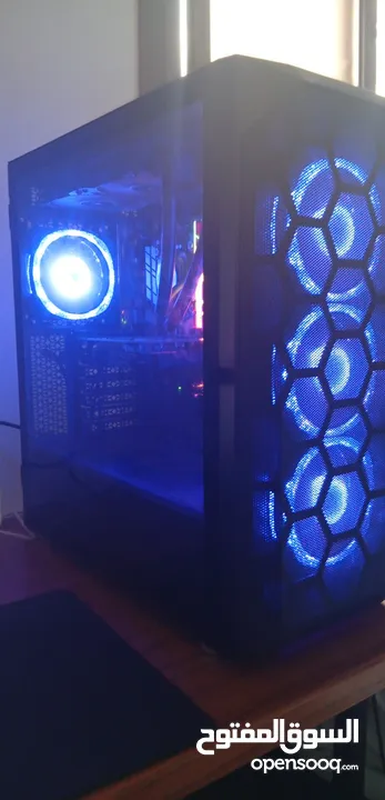 جهاز بمواصفات ممتازة تجميع مع rtx 3050 وتبريد مائي وبسعر حرق والتوصيل متوفر