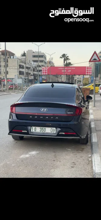 سوناتا هايبرد 2021 بحالة ممتازة بكفالة الشركة