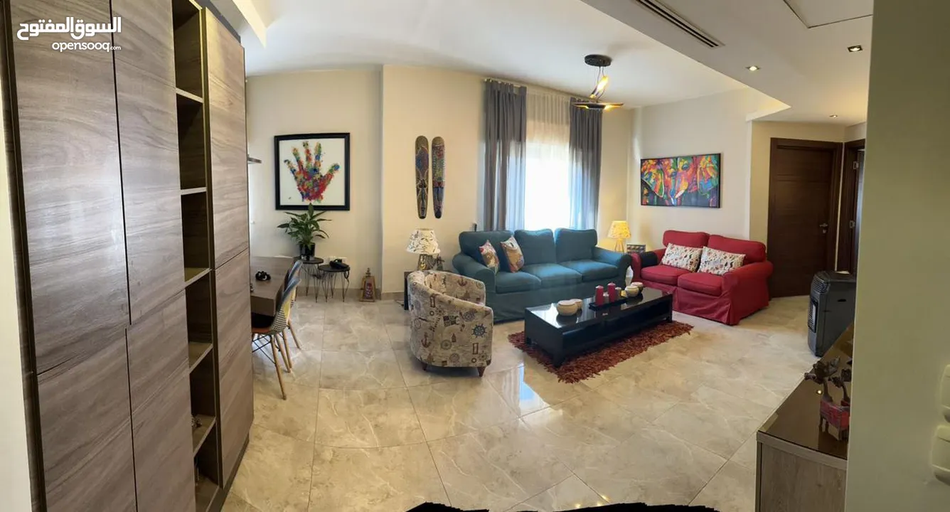 شقة مفروشة في -دير غبار-مساحة 150متر غرفتين ماستر (6850)