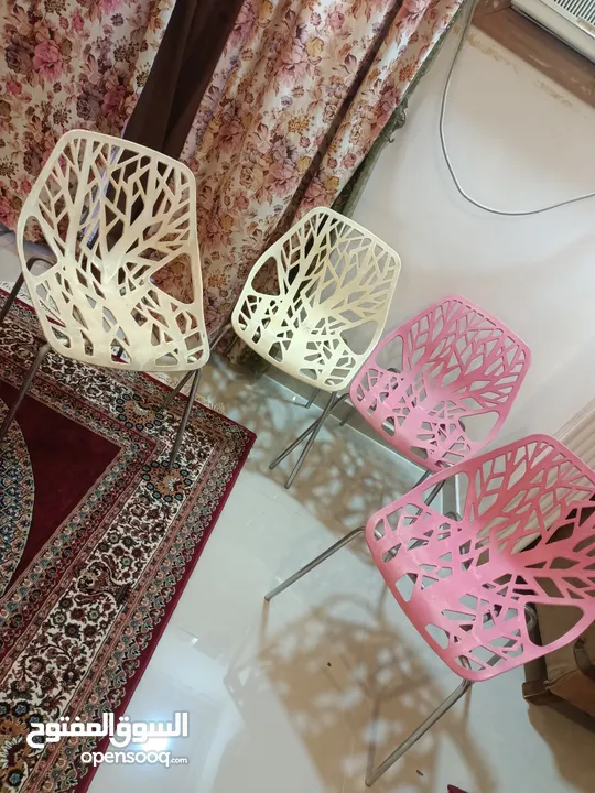 اربع كراسي حديقه   4 garden  chairs