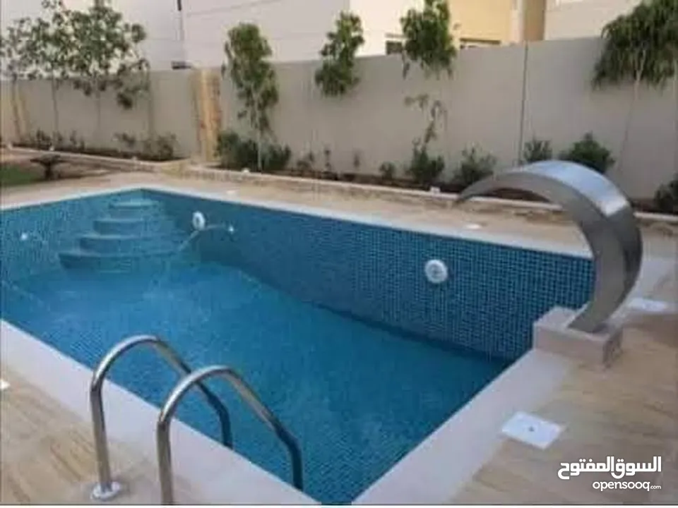 بناء وانشاء المسابح برك السباحه بنظام سكيمر وابر فلو
