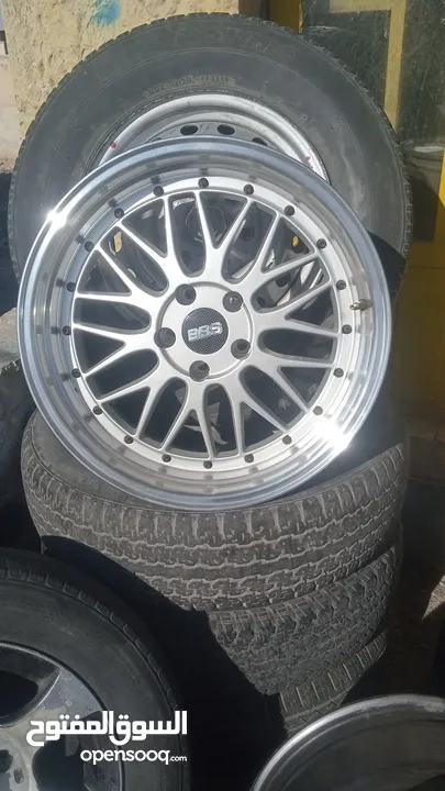 جنط BBS خمس براغي ابعيد