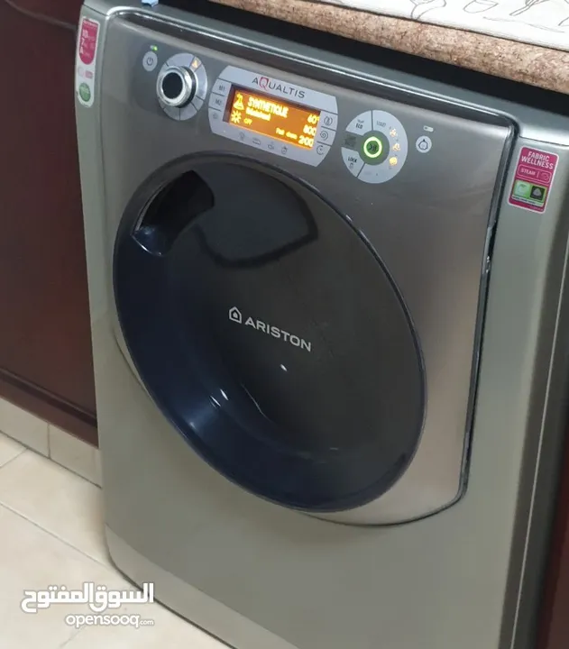 غساله مع حماصه نوع اريستون