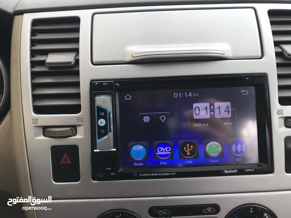 نيسان تيدا 2013 بحالة ممتازة