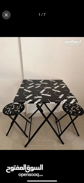 HOME BOX Table Set with 2 chairs