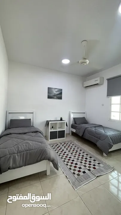 شقة جميلة مؤثثه بالكامل للايجار fully new furnished apartment for rent