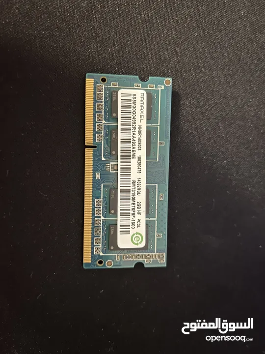 رامات لابتوب ddr3 صناعه تايون corsair