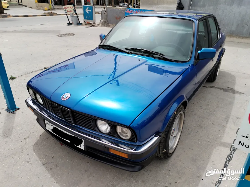 BMW E30 1987 بوز نمر