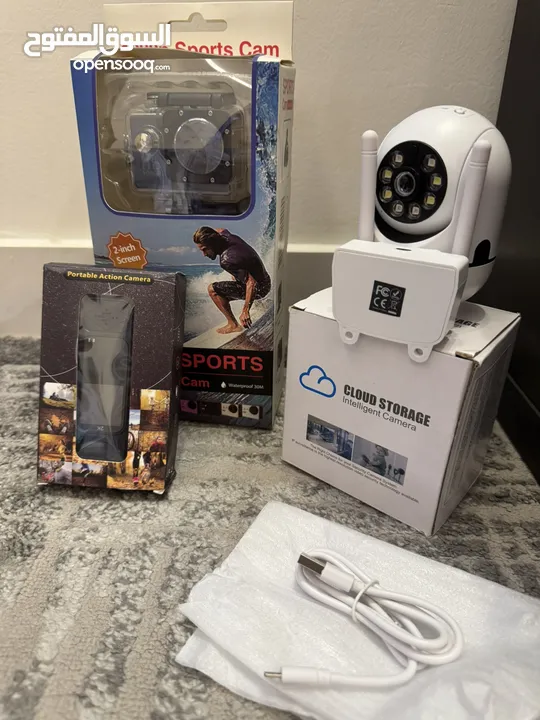 كاميرات تصوير للغواصة ولمراقبة الاطفال - Cameras to monitor children / diving camera