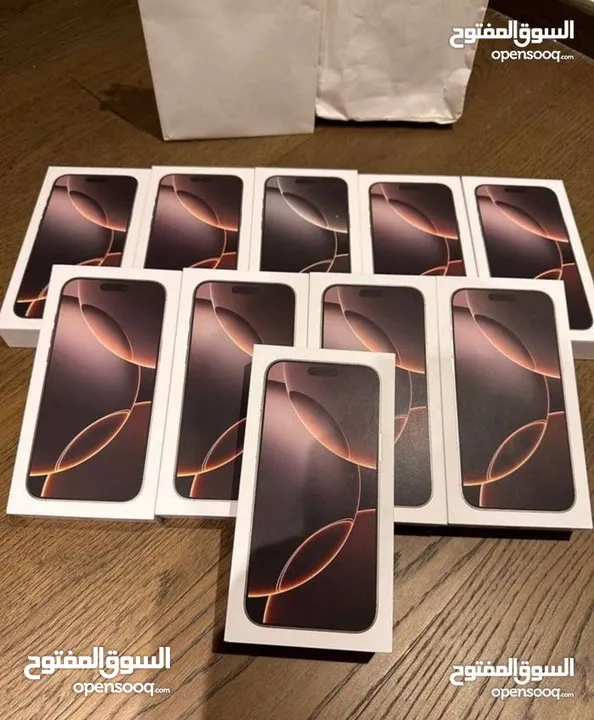 ايفون 16 بروماكس جديد(256GB) الشرق الأوسط بسعر مميز