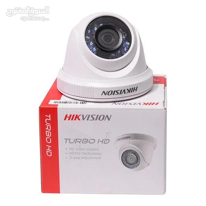 كاميرات مراقبة 2 ميجا داخلي وخارجي نوع هيك فيجن Hikvision Camera 2M Indoor & Outdoor