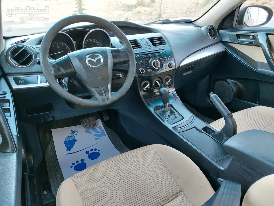 مازدا زوم 3 موديل 2014 خمري // مميزة جدآ