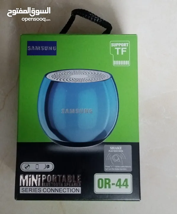 سماعات ميني سامسونج بلوتوث شحن Mini Bluetooth Speaker تدعم ميموري مكبر صوت معدني سماعة سماعه