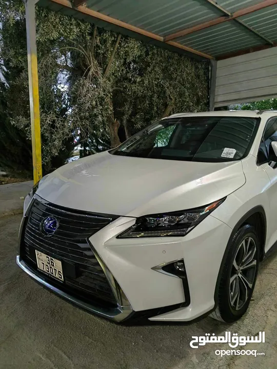 جيب لكزس Rx450h 2019 Lexus Rx450h 2019 hybrid  كرت ابيض