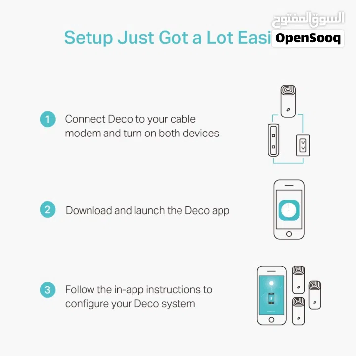 TP-Link Deco M4(3-pack) AC1200 Whole Home Mesh Wi-Fi System