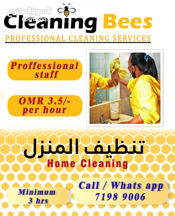 Part time House Maid / Sofa and Carpet Cleaning  services