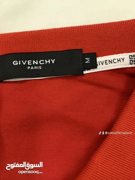 Givenchy red t shirt