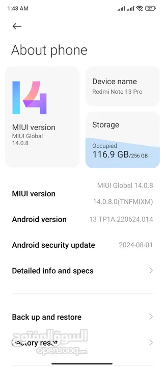 Redmi note 13 PRO