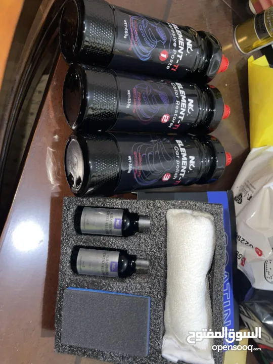 نانو جرافين كريستال + بوليش 3 مراحل العرض الاقوى في فلسطين متوفر كميات بيع جمله وتجزئة.