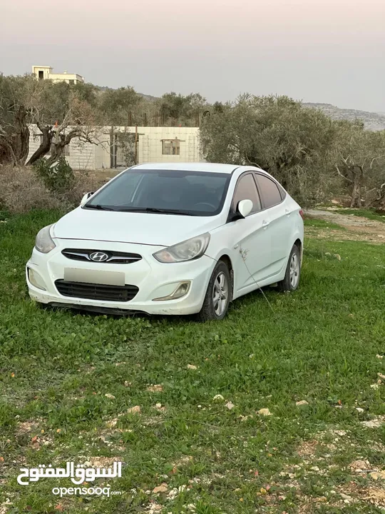السياره ما شاء الله فحص ممتاز تأمين وترخيص السياره استيراد كوريا يد ثانيه سنة الصنع 2014 ترخيص 2013