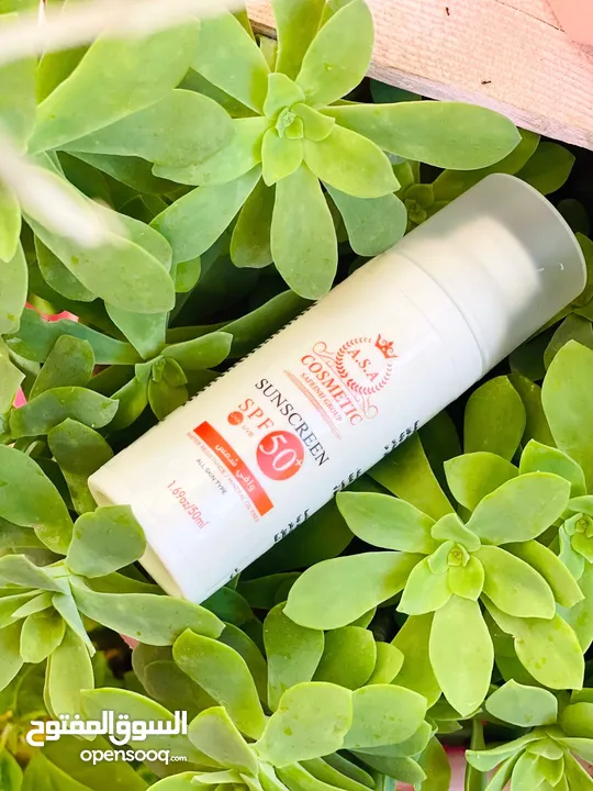 واقي الشمس a.s.a الاصلي يحتوي على 5 فلاتر للحماية من أشعة الشمس .spf 50 . متوفر منه مع تفتيح أو بدون