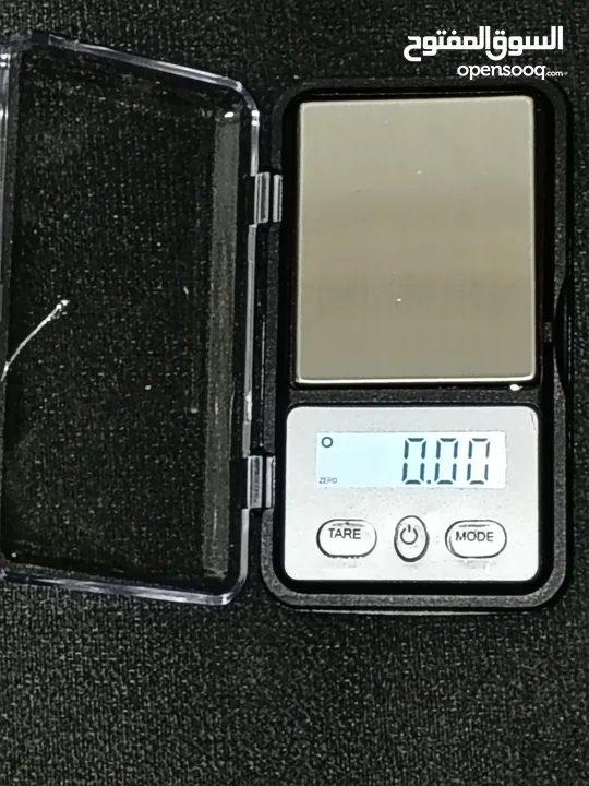 موازين ميزان  حساس 4 اصفار توزين مواد ثمينه  و ذهب و فضه