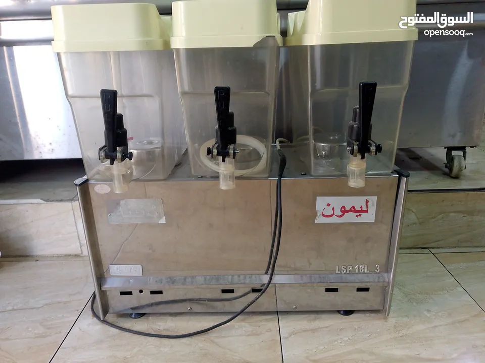 مكينت عصير بارد مش سلاش للبيع