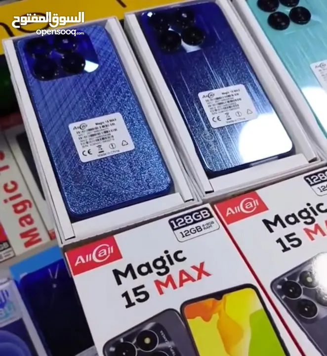 مكفول سنه Magic 15 Max رام 12 جيجا 128 متوفر توصيل والوان مكفول شاشة 60 يوم تبديل