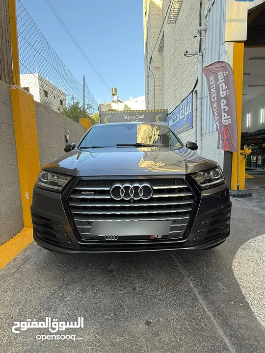 جيب audi Q7 Sline ترخيص 2017