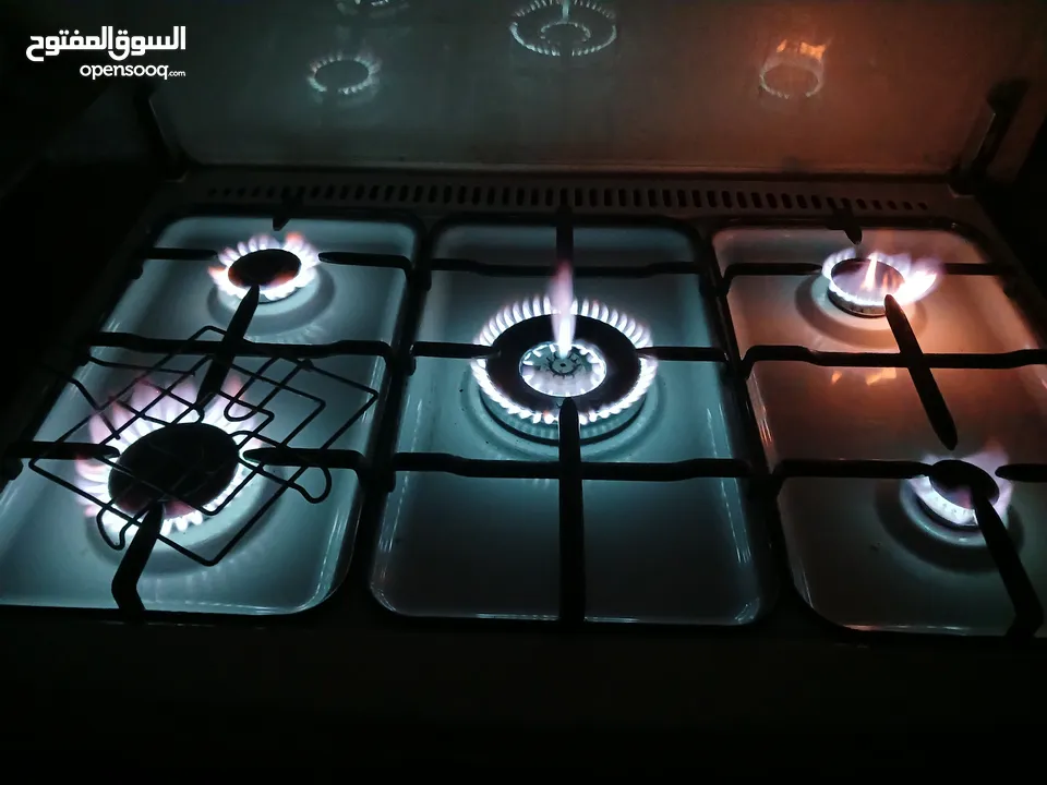 غاز مع فرن
