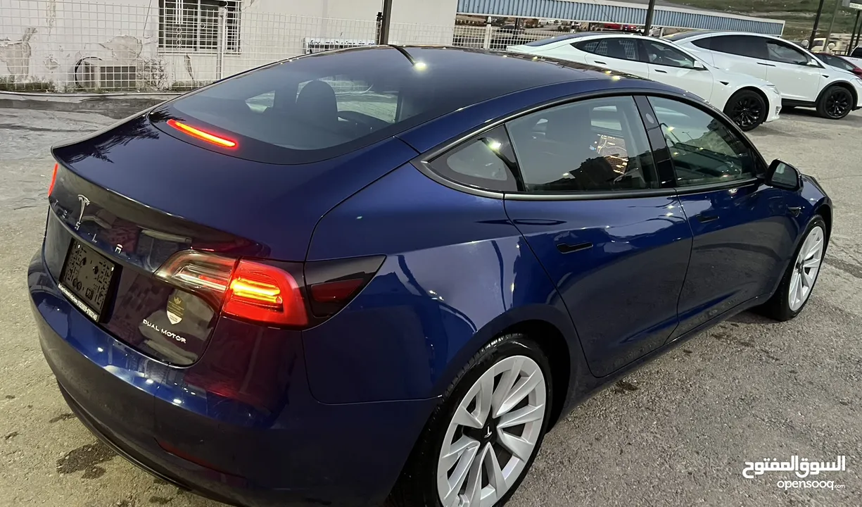 Tesla 3 (Zero) long range dual  اقساط دفعة اولى 15الف واقساط من راسي لراسك motors autscore A