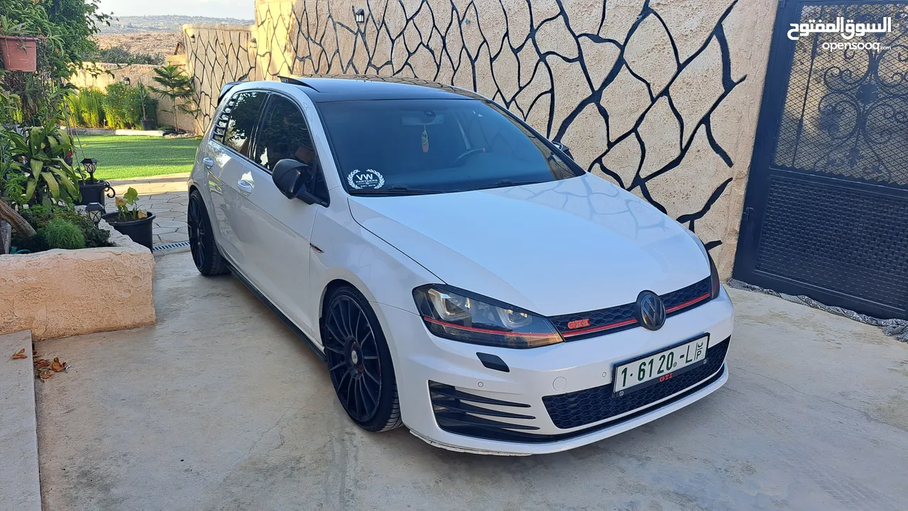 عرررض مغرري حرررق كااااش فقط ككاش golf gti mk7 2000 turbo 245 حصان  مش tsi