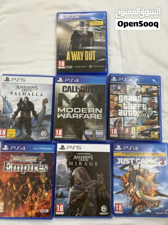 اشرطة جديده ومستعملة